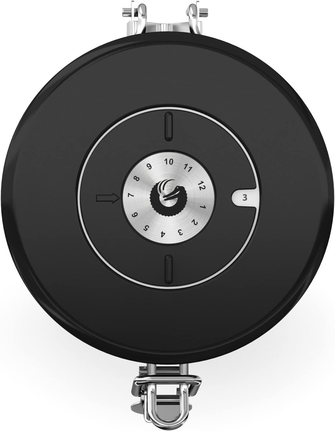 Coffee Canister Airtight, 16Oz Stainless Steel and 4Oz Borosilicate Glass Travel Kitchen Food Storage Container with Date Tracker, Scoop for Beans, Ground, Sugar, Tea, Cookies Jars