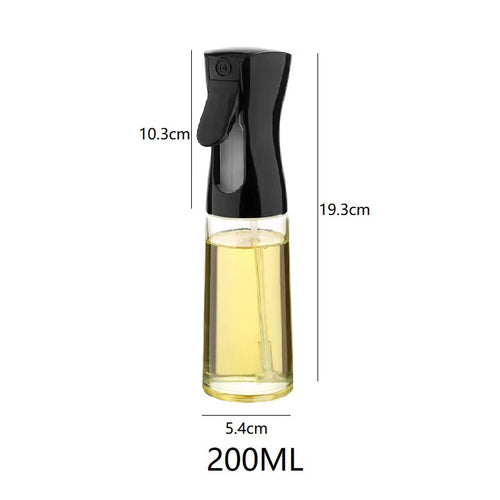 1Pc 200Ml/300Ml Oil Spray Bottle Kitchen Cooking Olive Oil Dispenser Camping BBQ Baking Vinegar Soy Sauce Sprayer Containers