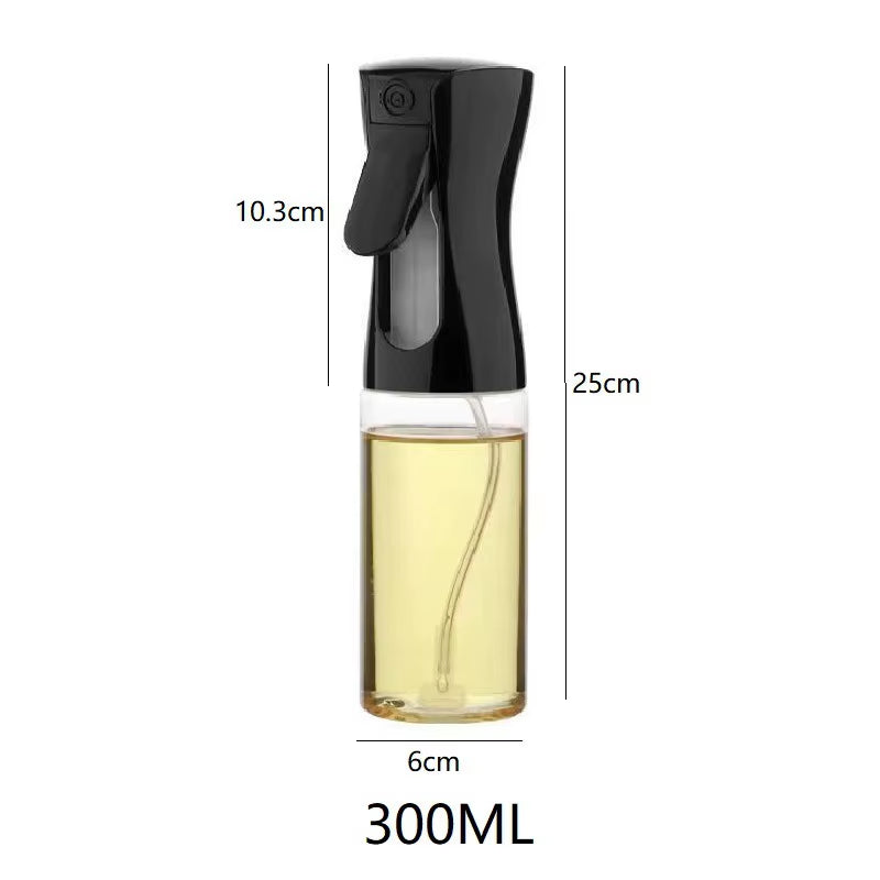 1Pc 200Ml/300Ml Oil Spray Bottle Kitchen Cooking Olive Oil Dispenser Camping BBQ Baking Vinegar Soy Sauce Sprayer Containers