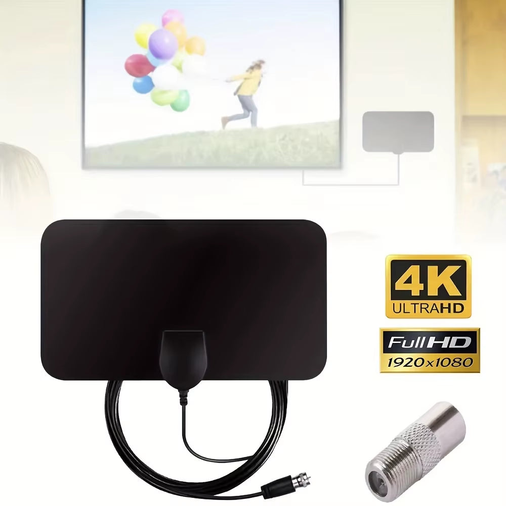 4K 1080P for Smart TV Smart TV Antenna Digital TV Antenna 2023 Latest Portable HD Antenna Indoor Support